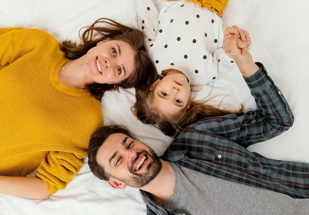 Famille allongée